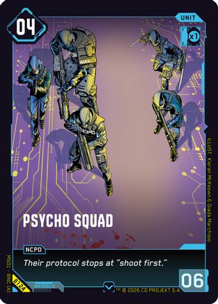 Psycho Squad (B124) - Welcome to Night City Beta