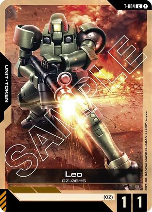 Leo (T-004) Token (T-004) - Newtype Rising