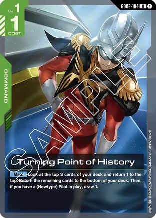 Turning Point of History (GD02-104) - Dual Impact