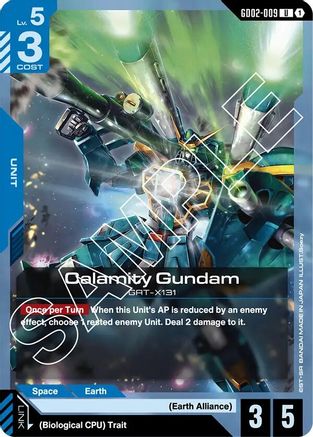 Calamity Gundam (GD02-009) - Dual Impact