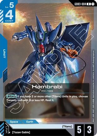Hambrabi (GD03-004) - Steel Requiem Holofoil