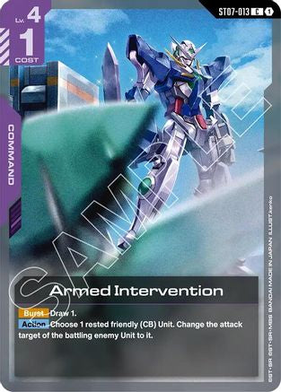 Armed Intervention (ST07-013) - Starter Deck 07 Celestial Drive